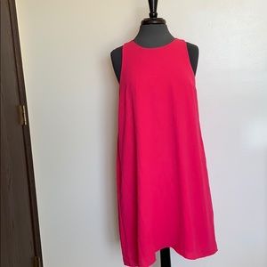 Fuchsia swing dress